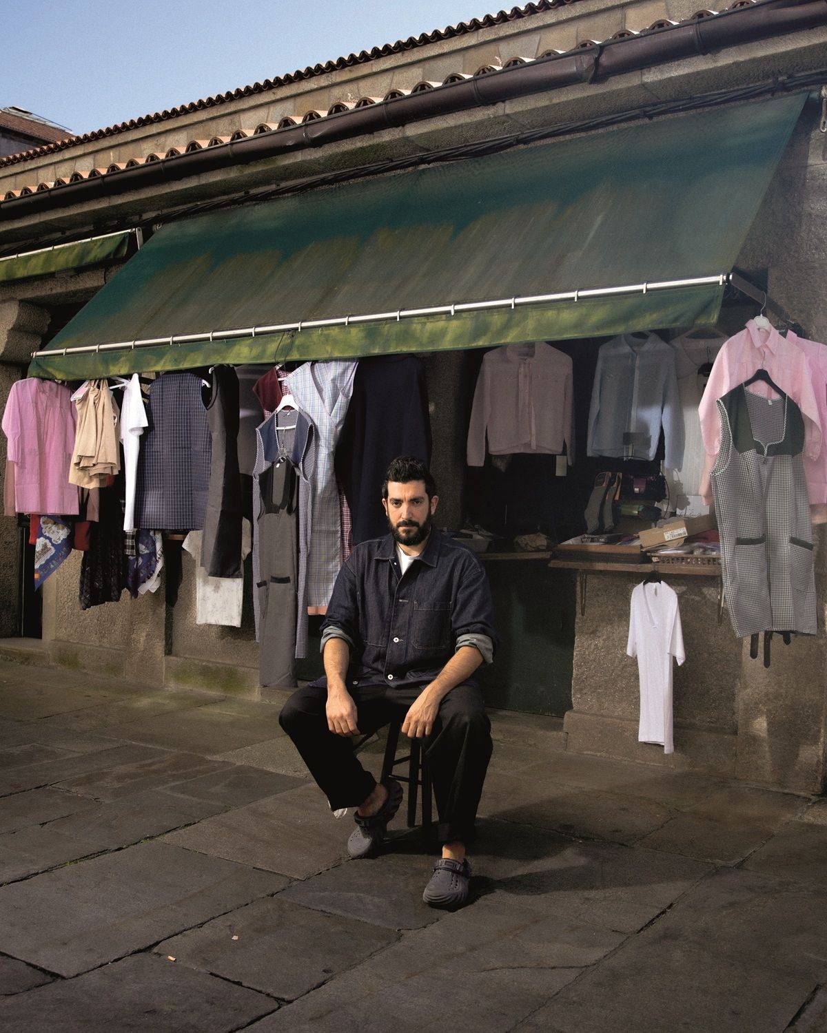 Retrato de Iago Pazos, de Abastos 2.0