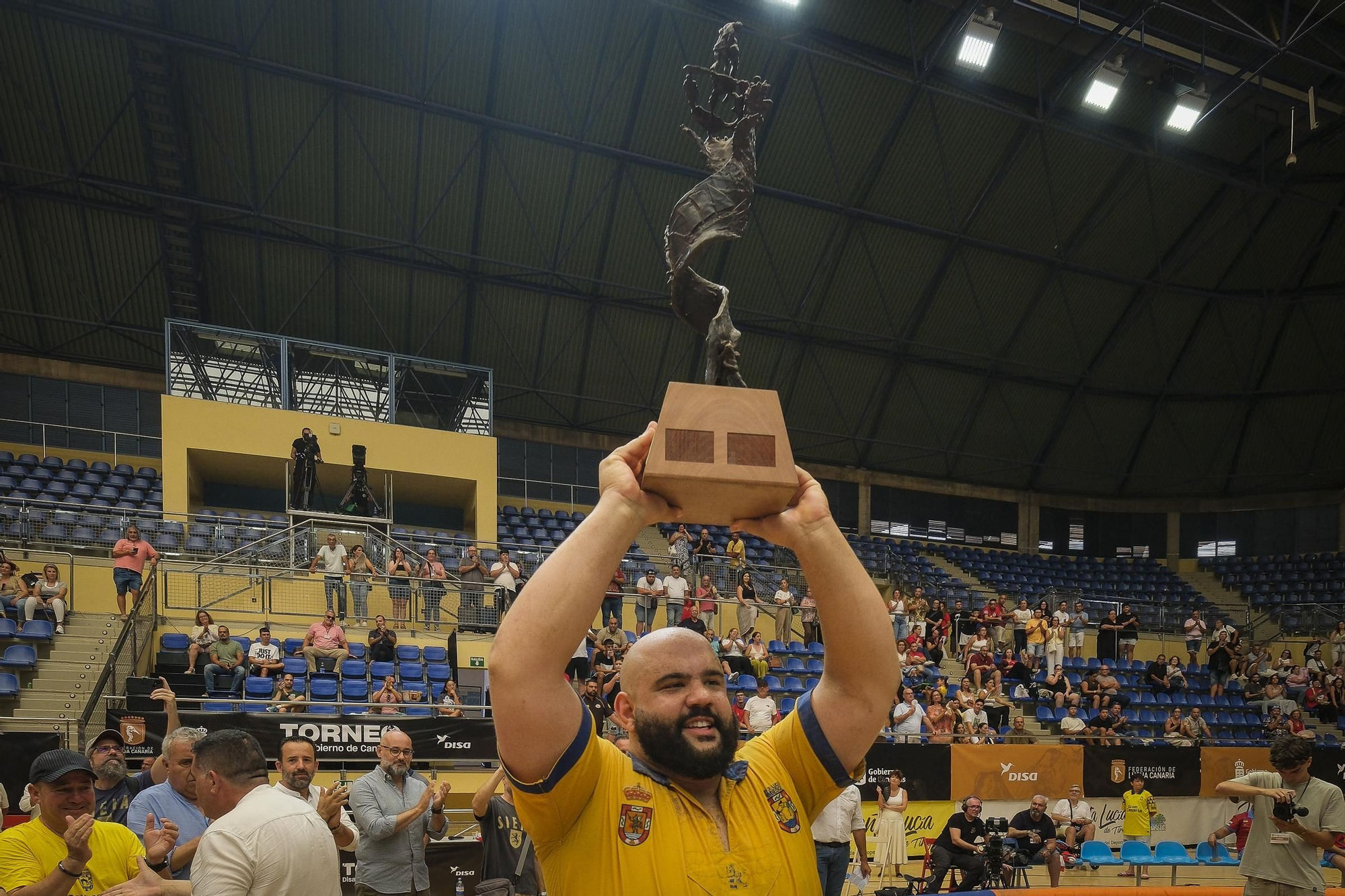 Final del torneo DISA Gobierno de Canarias de Lucha