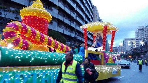 La magia de la Cabalgata en las calles de Vigo