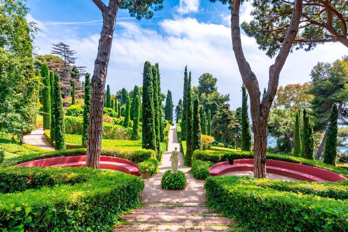 Costa Brava, jardin botánico, Jardines de Santa Clotilde