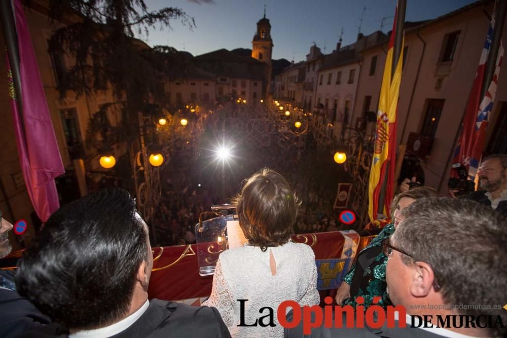 Pregón de fiestas en Caravaca