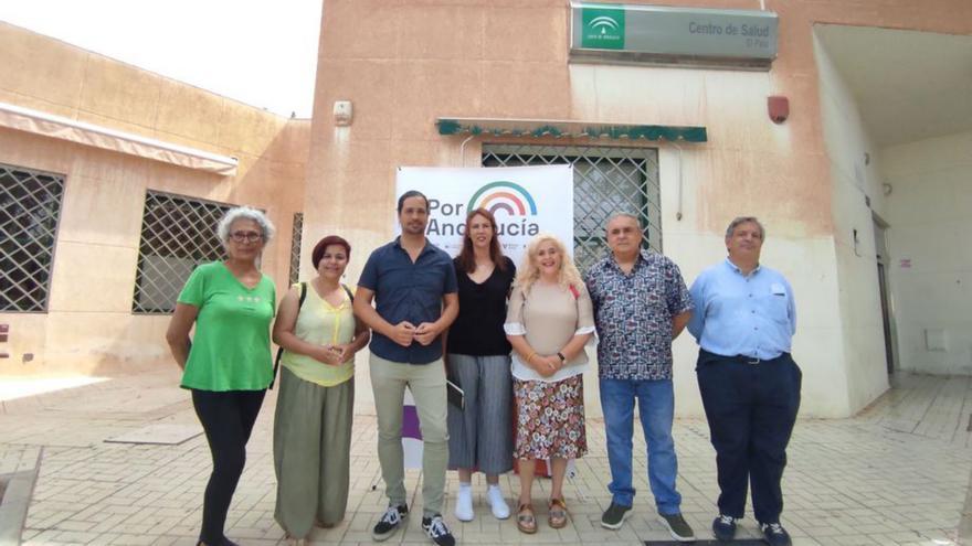 Por Andalucía promete que revertirá las  privatizaciones y los recortes en la sanidad