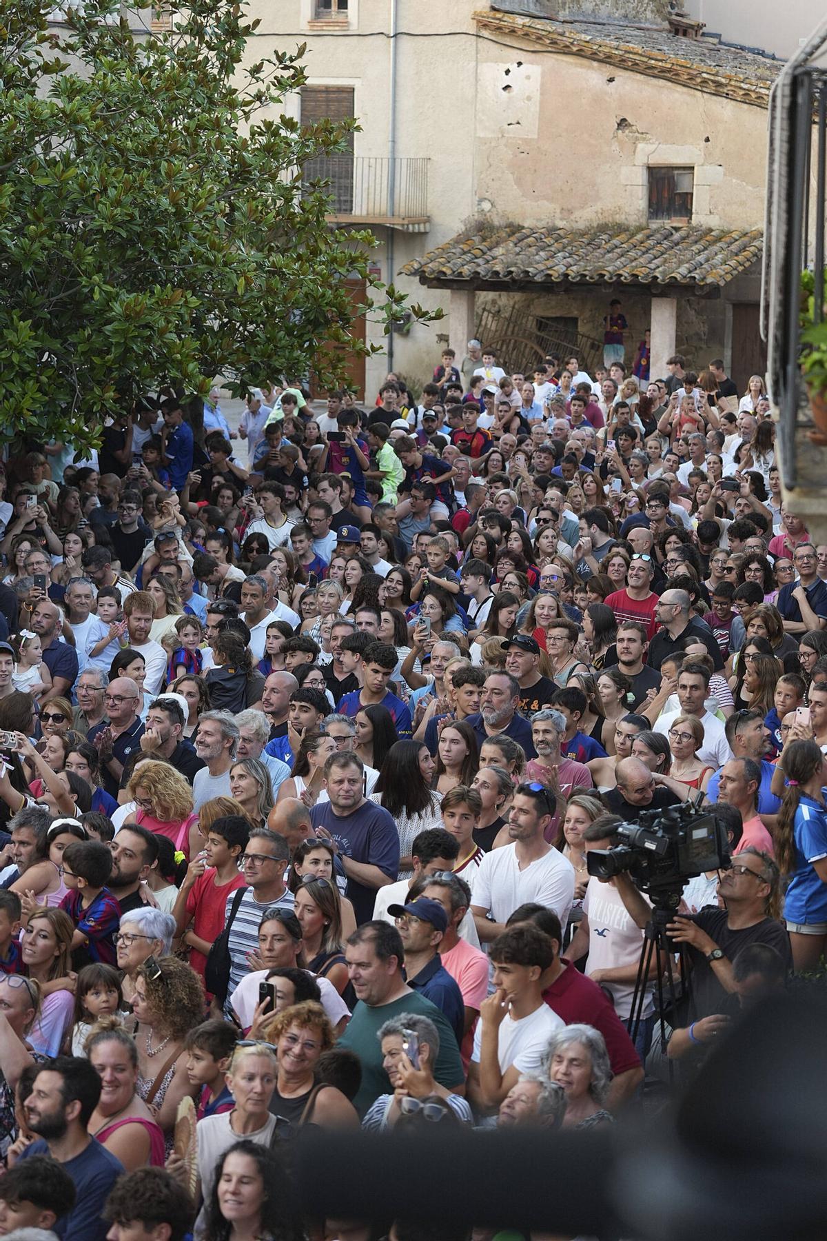 vILABLAREIX Plaça del Perelló Recepció institucional de l'Ajuntament de Vilablareix a Pau Cubarsí