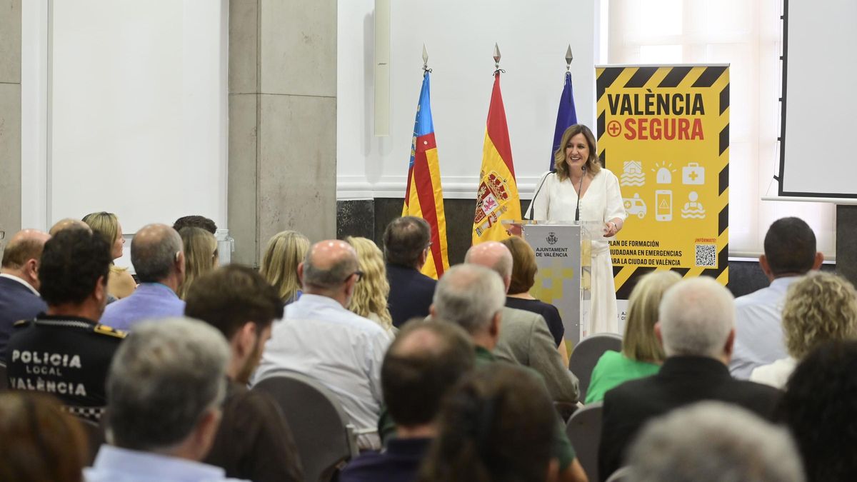La alcaldesa presenta el plan València + Segura