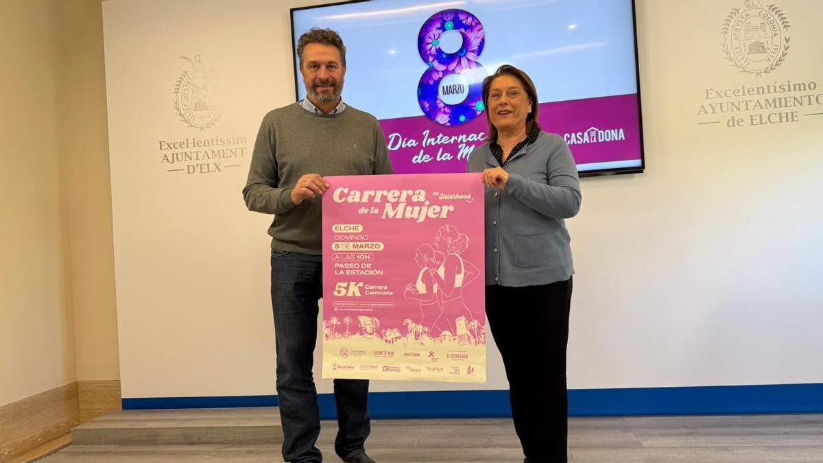 Presentación del programa municipal por el 8M en Elche