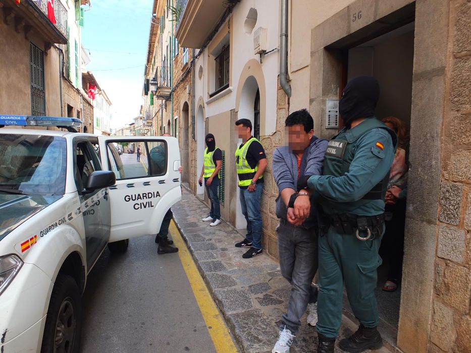 Golpe al narcotráfico en Mallorca