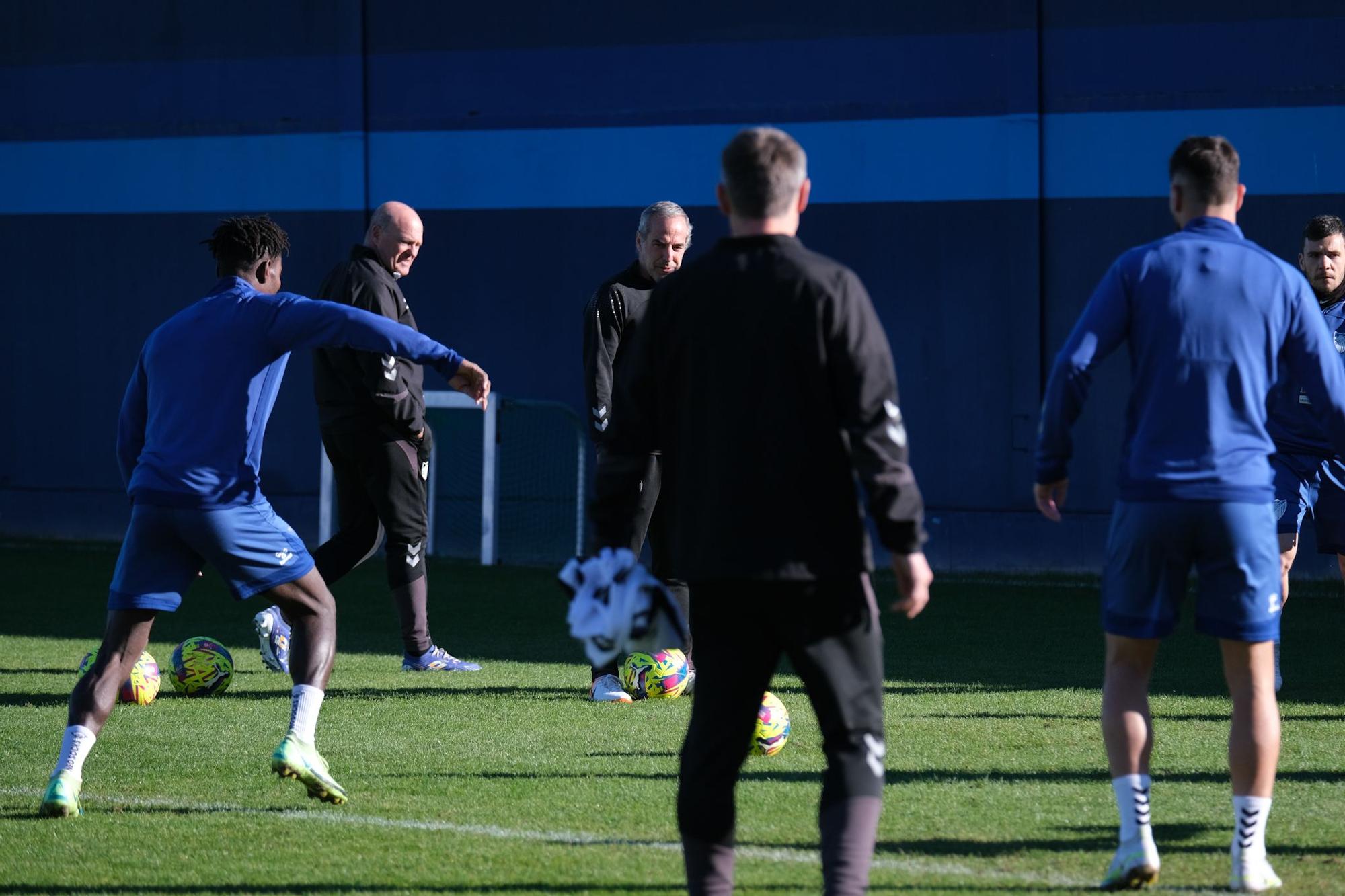 Entrenamiento del Málaga CF (22.01.23)