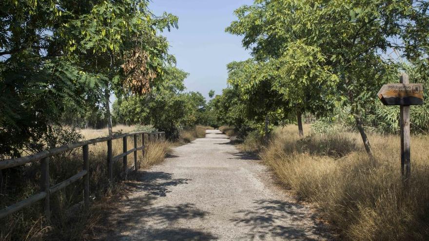 Lecho del Turia, por València.