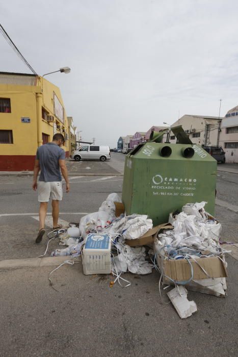 Usuarios del polígono del Boch de Crevillent recog