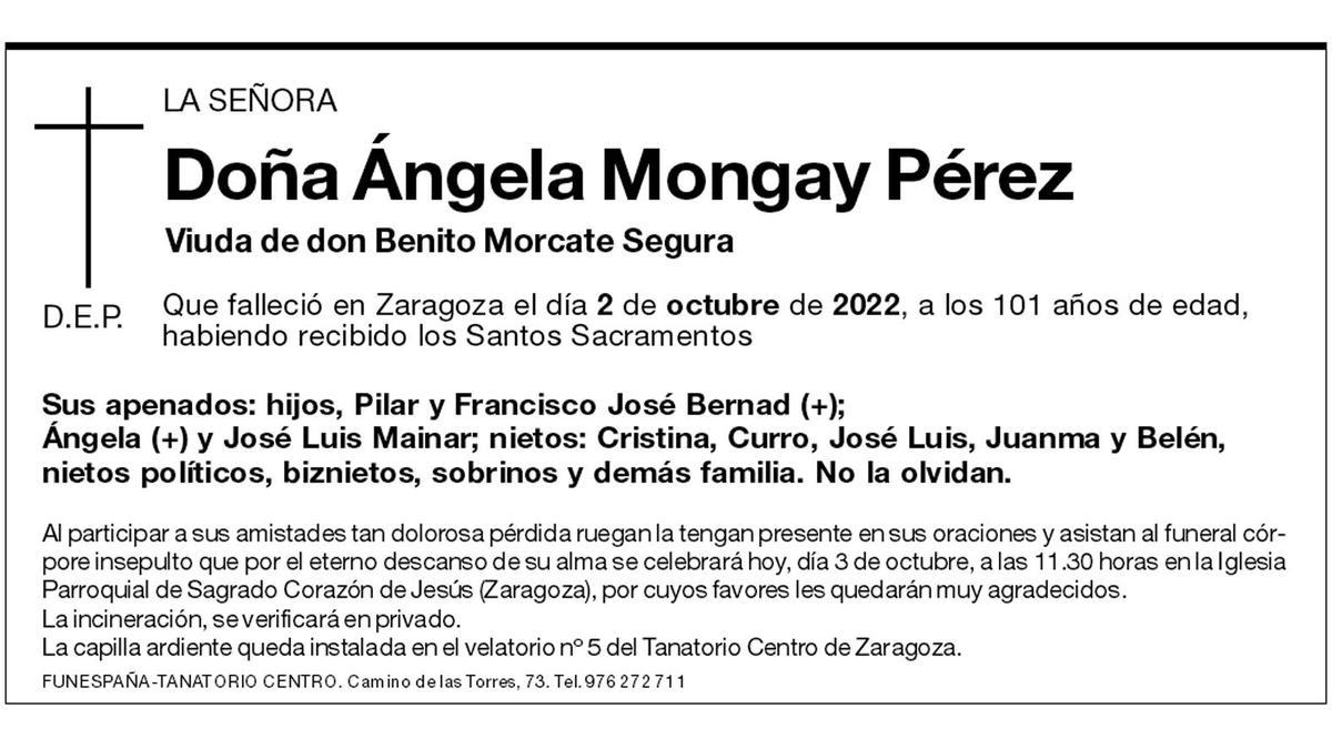 Ángela Mongay Pérez