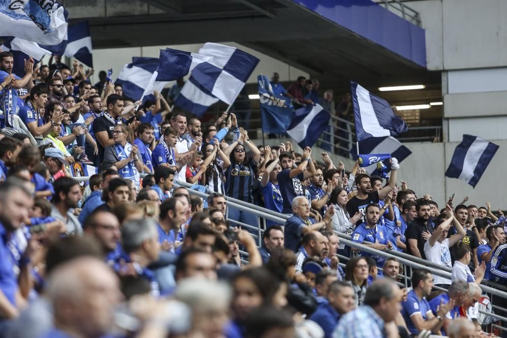 Las imágenes del Real Oviedo Reus Deportivo