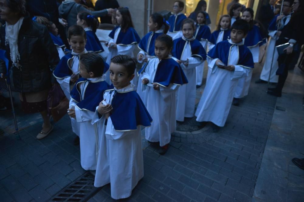 La procesión de la Virgen del Olvido marcha desde San Bartolomé