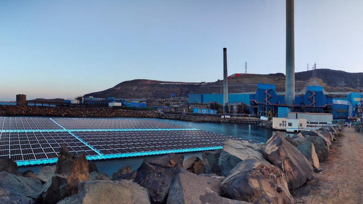 Diseñan un sistema fotovoltaico flotante para la desaladora Las Palmas III