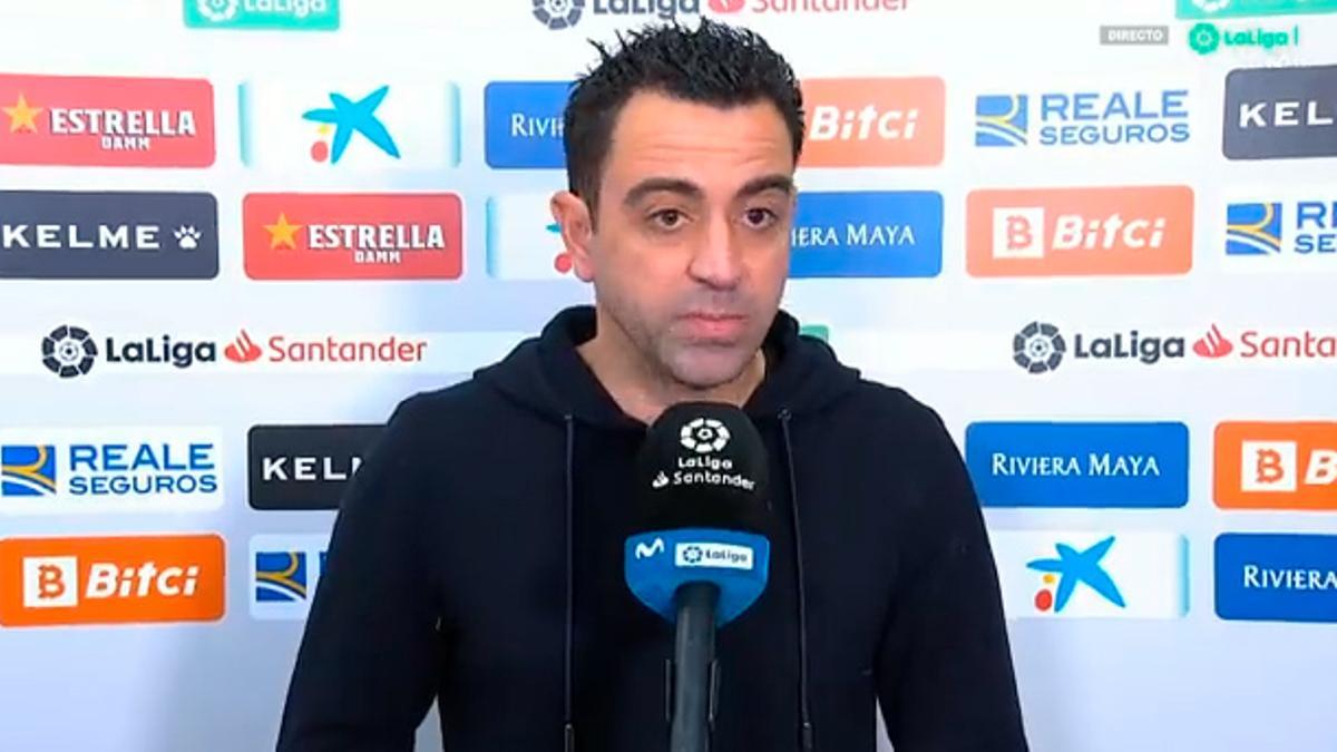 Xavi: "Era un partido para ganar bien al Espanyol"