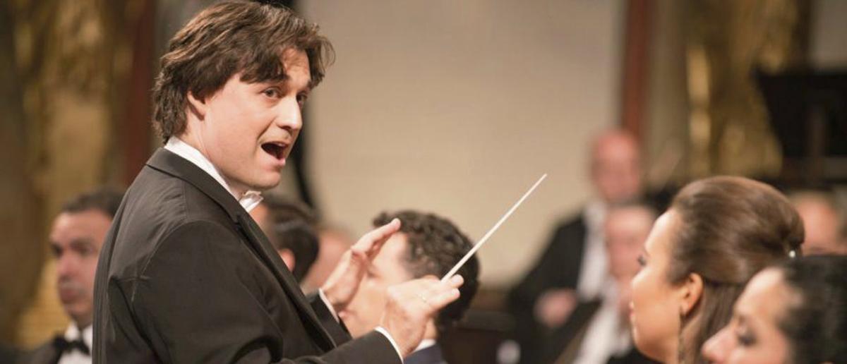 El director de la Simfònica, Pablo Mielgo.