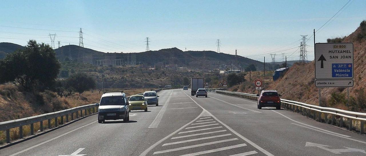 La Generalitat desbloquea la ampliación de la carretera entre Xixona y Mutxamel