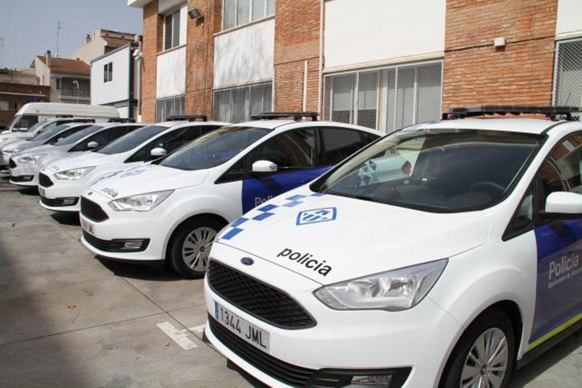 Vehículos de la Policia Local de Vilanova i la Geltrú