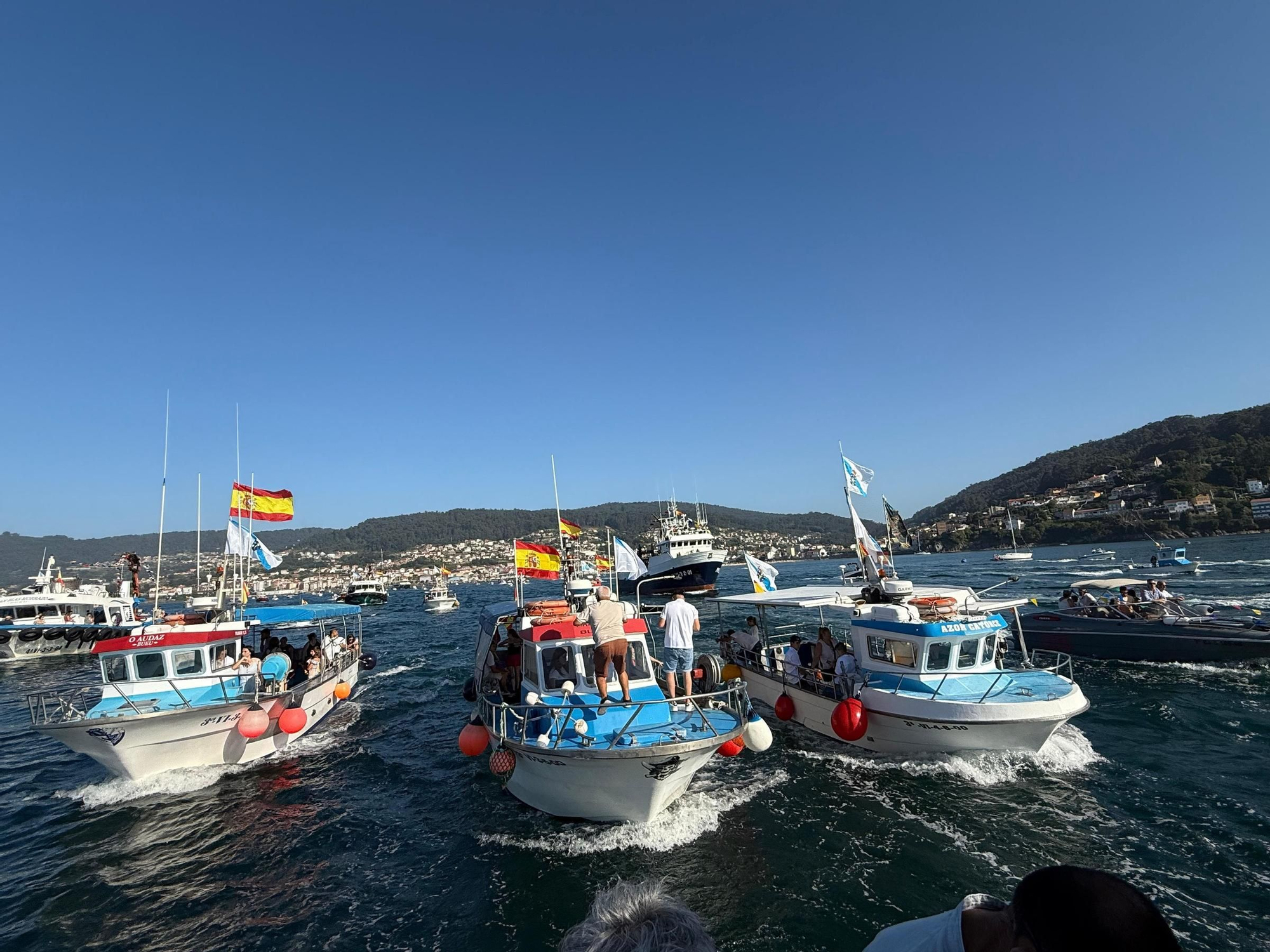 Devoción en Bueu por la Reina de los Mares