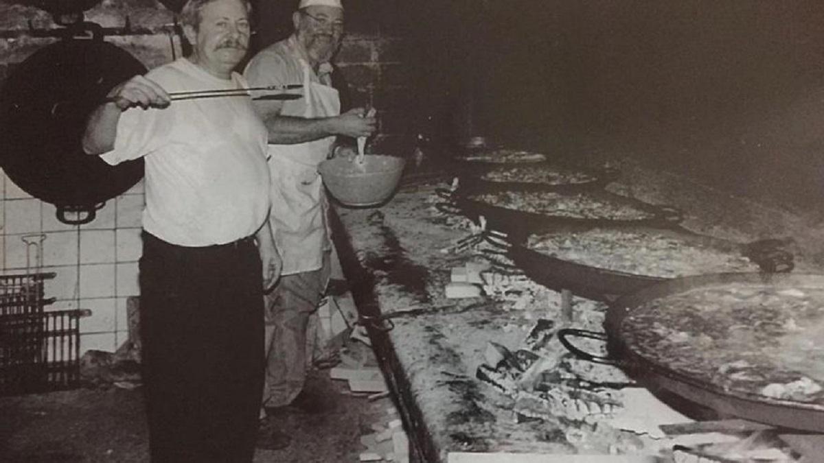 Los hermanos Navarro, José María y Vicente, propietarios del restaurante 'El Famós'.