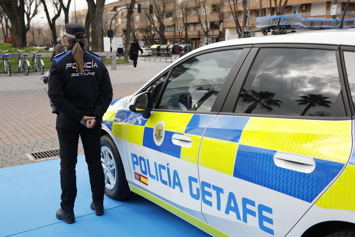 Agente de policía en Getafe