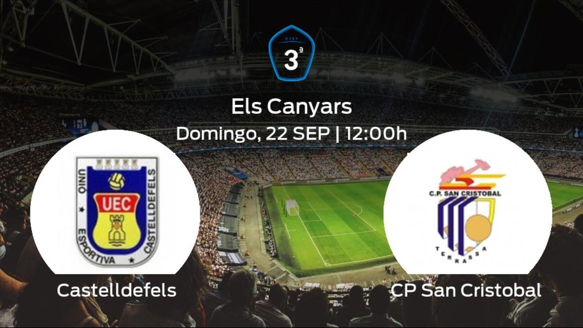 Jornada 5 de la Tercera División: previa del duelo Castelldefels - CP San Cristobal