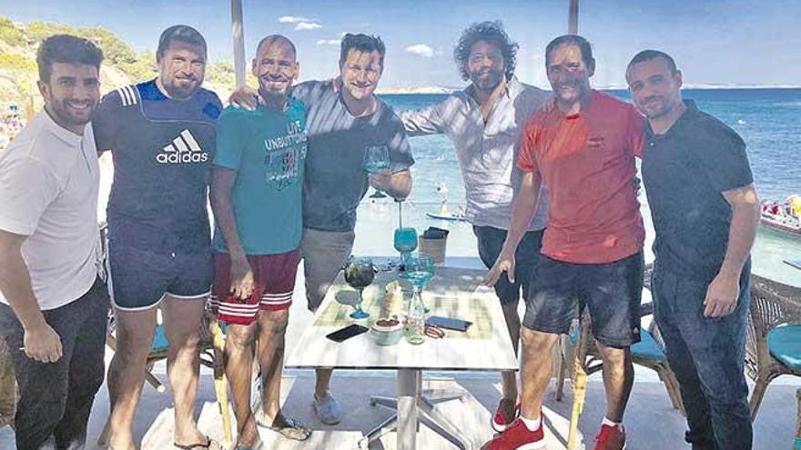 Tristán, Engonga, Sanz, Campo y Amato se reúnen