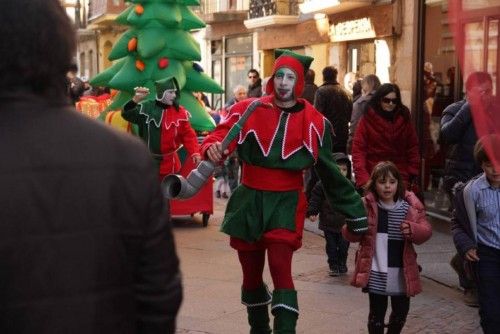 Desfile navideño en Zamora