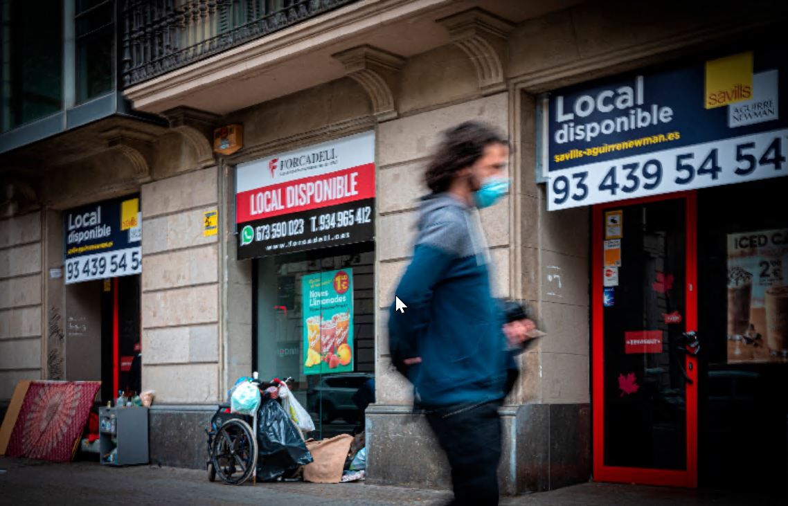 comercio cerrado