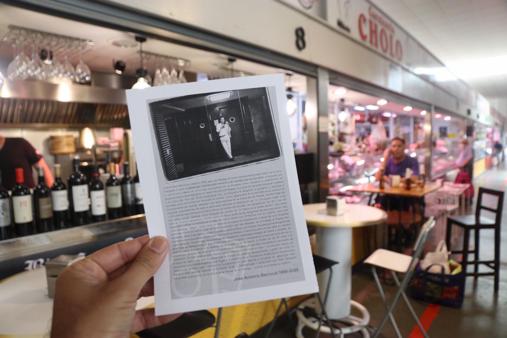 Exposición fotográfica de José Antonio Berrocal en el mercado del Carmen