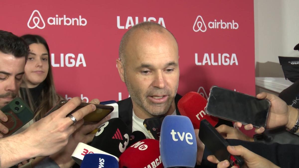 Andrés Iniesta: "Esta Barça me transmite mucha cosa positiva"