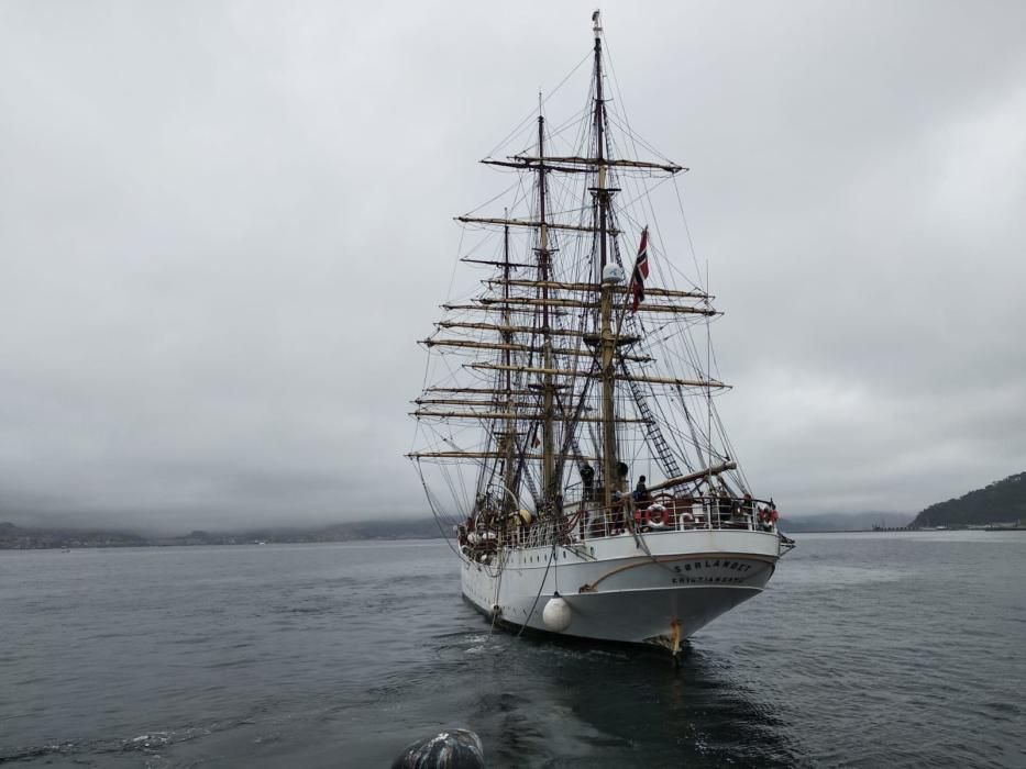 El buque-escuela noruego Sørlandet vuelve a elegir Vigo