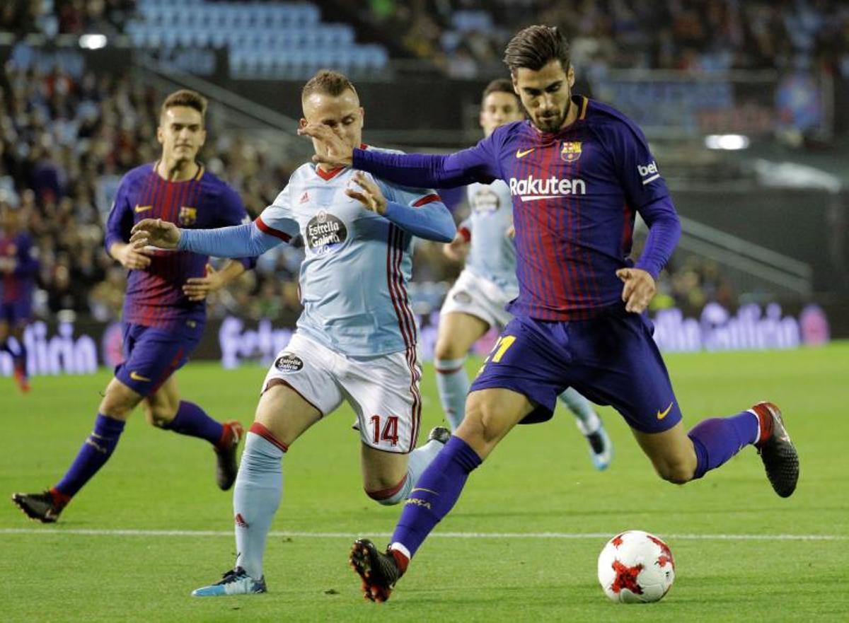 André Gomes disputó 78 partidos como jugador del FC Barcelona