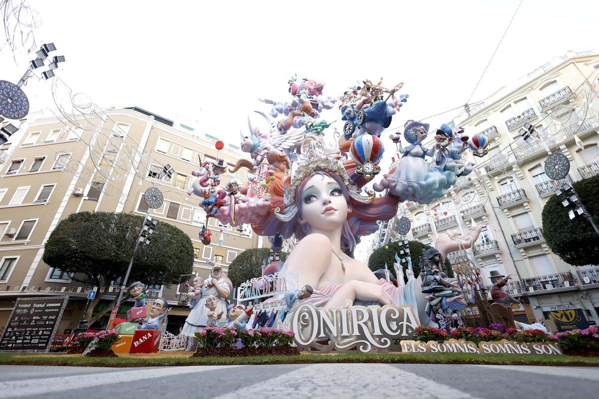 Sueca-Literato Azorín, todos los detalles de la falla ganadora del Ninot Indultat 2026