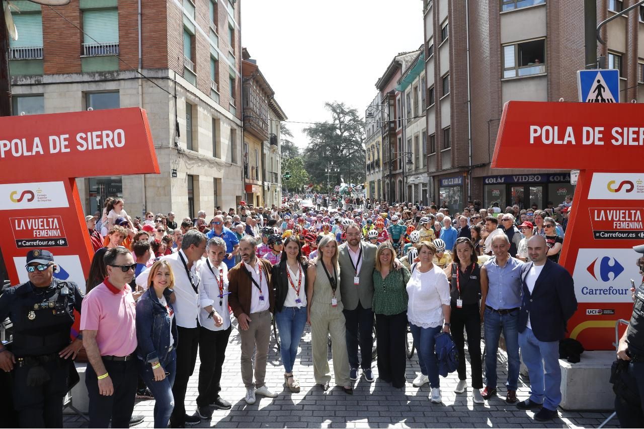 Gran fiesta del deporte en Pola de Siero con la salida de la 7ª etapa de la Vuelta a España Gran fiesta del deporte en Pola de Siero con la salida de la 7ª etapa de la Vuelta a España