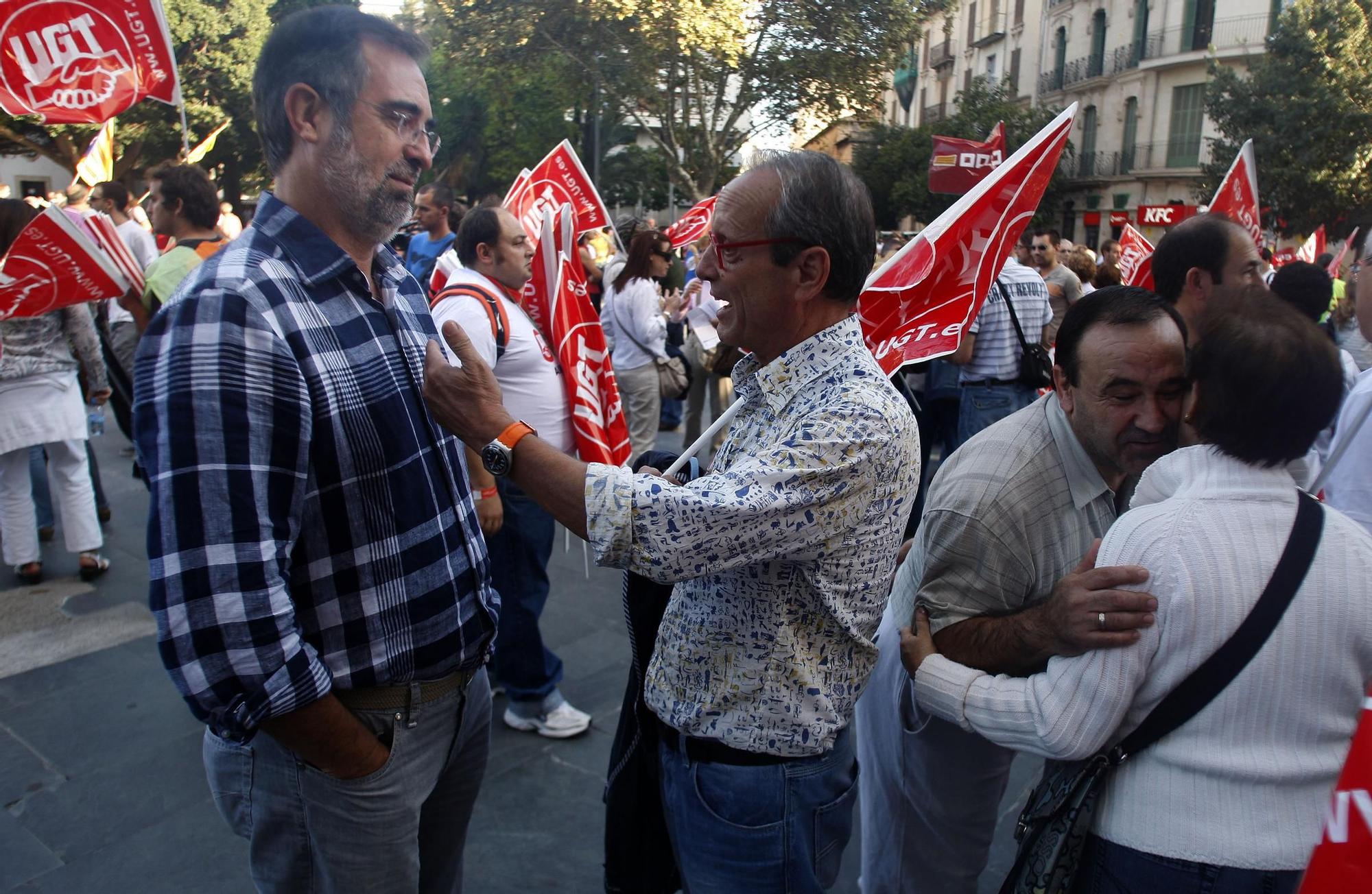 Los momentos de la vida política de Pere Sampol