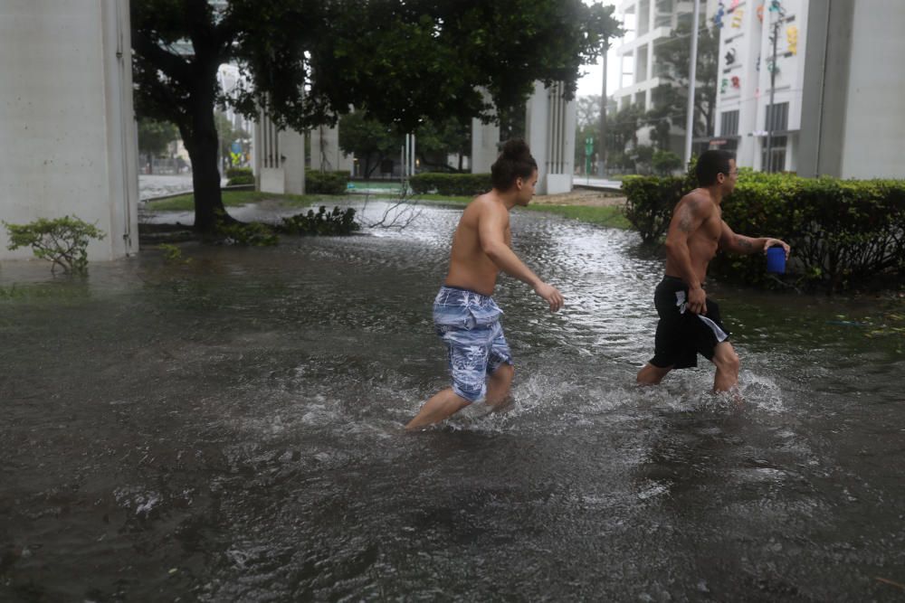 El paso del huracán Irma por Florida