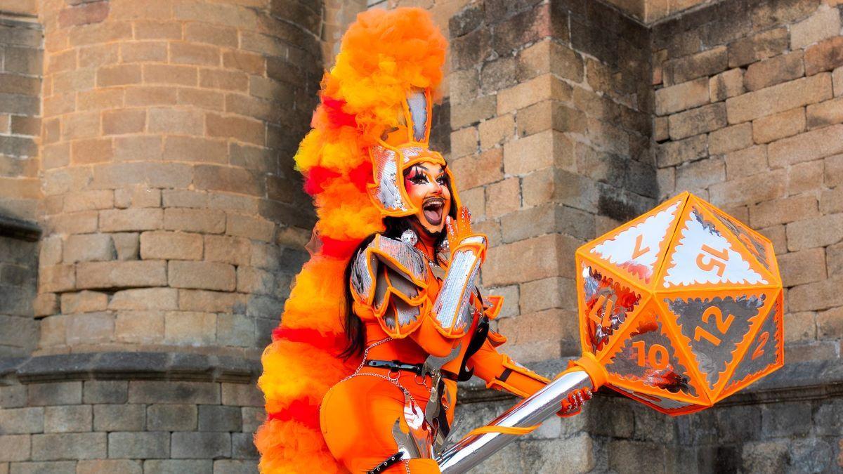 L'artista drag de Llançà Barda Petarda.