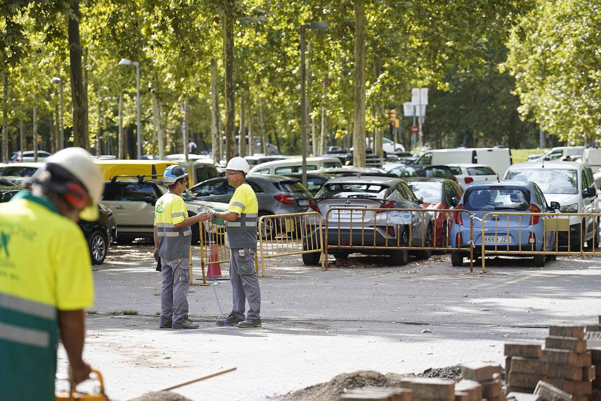 Restriccions al pàrquing de La Copa per adequar-lo als firaires