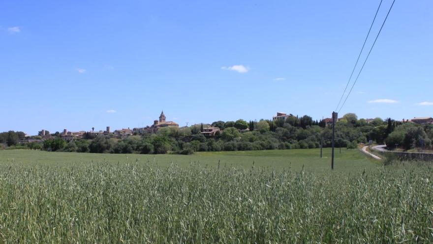 Una imagen del pueblo de Sencelles.