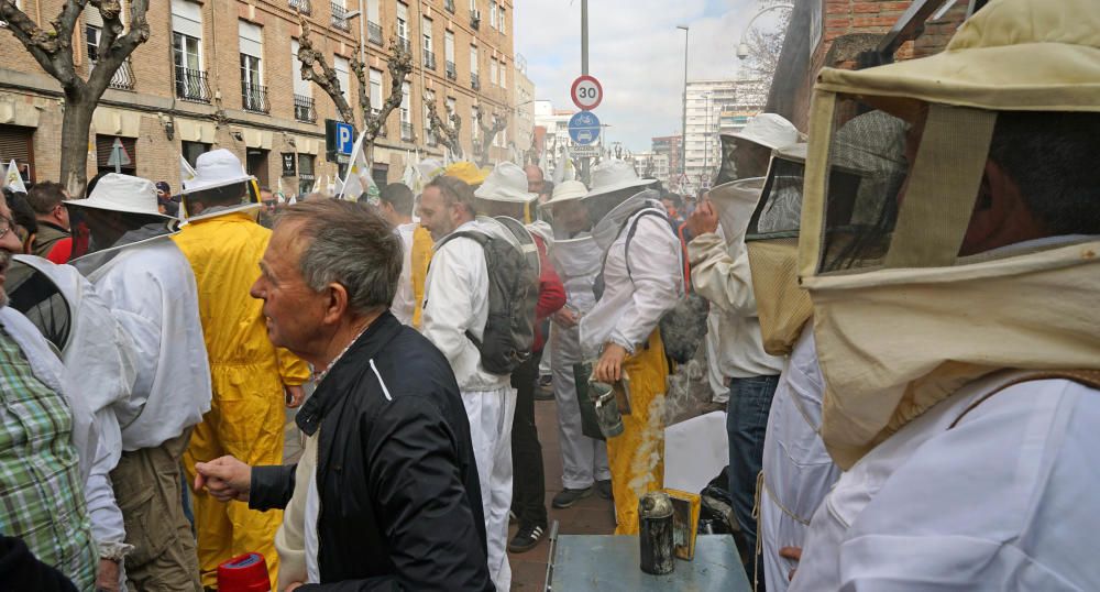 Así ha sido la manifestación de los agricultores