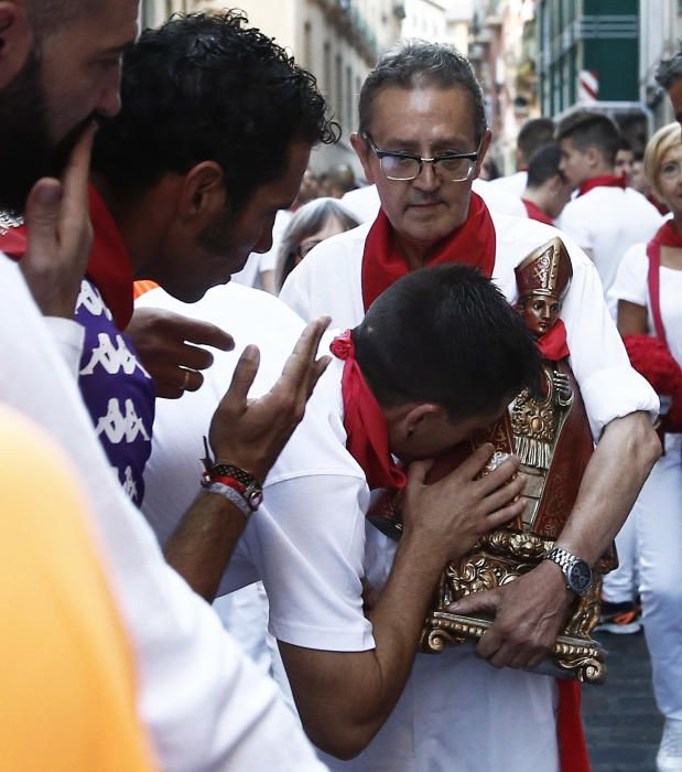 Primer 'encierro' de Sant Fermí