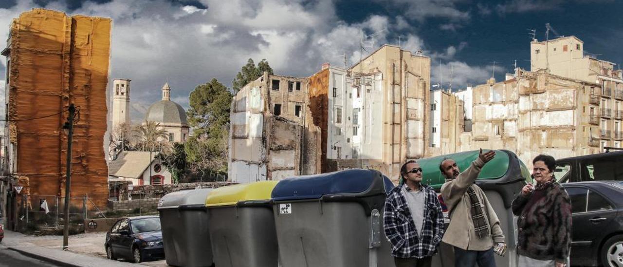 Los técnicos identifican 79 inmuebles con riesgos estructurales en el centro de Alcoi