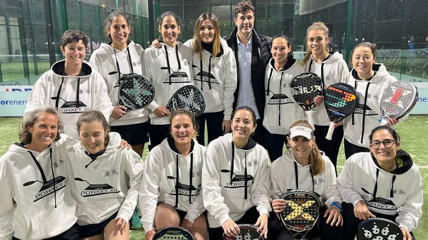 El Ibiza Pádel Indoor femenino se consolida en Primera División