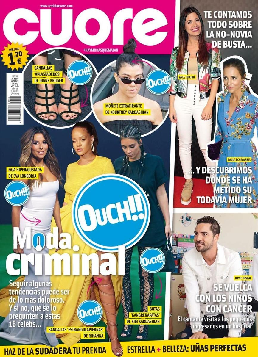 Portada del número 598 de CUORE