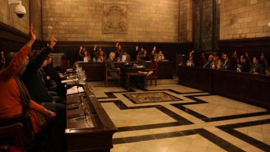 La moció ha tirat endavant amb els vots de CiU, ICV i la CUP.