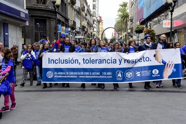 Marcha azul para celebrar el Dia Mundial de ...