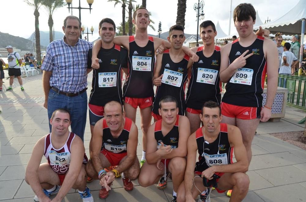 La Carrera Puerto de Cartagena encumbra a Franco y Del Solar