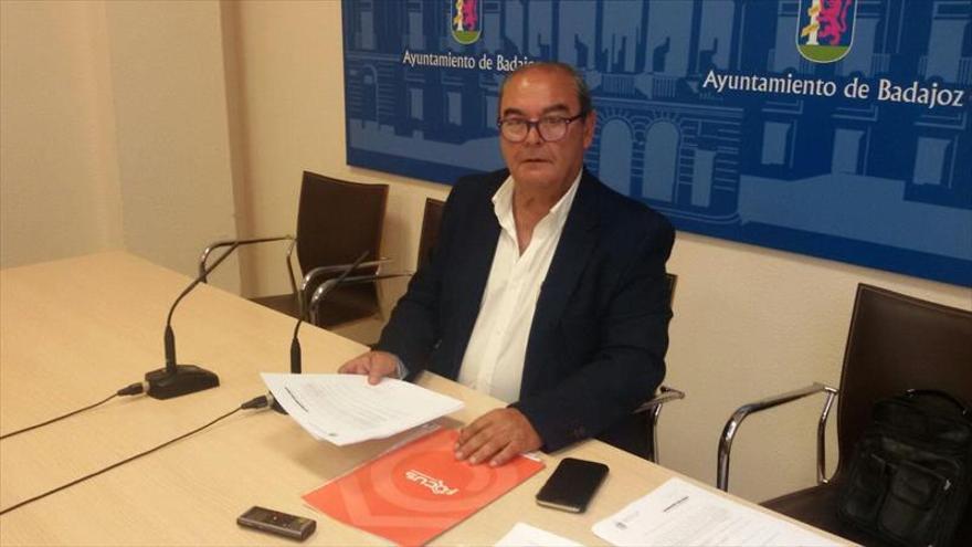 Borruel denuncia que no se le convoca a las comisiones del Ayuntamiento de Badajoz