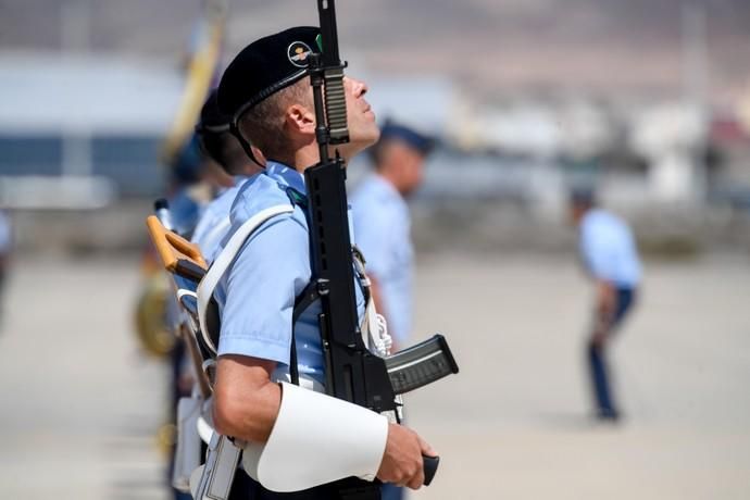 22-06-20   GENTE Y CULTURA. BASE AEREA DE GANDO. INGENIO TELDE.  Toma de  posesión Juan Pablo Sánchez de Lara como nuevo jefe del Mando Aéreo de Canarias Fotos: Juan Castro.  | 22/06/2020 | Fotógrafo: Juan Carlos Castro