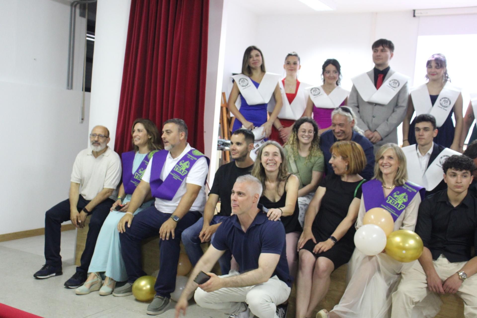 Fiesta y despedida en el IES de Puebla de Sanabria